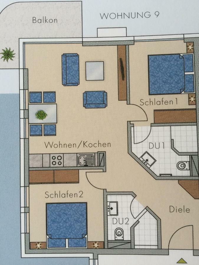 "Bellevue" Villa Andrea Baabe Kültér fotó